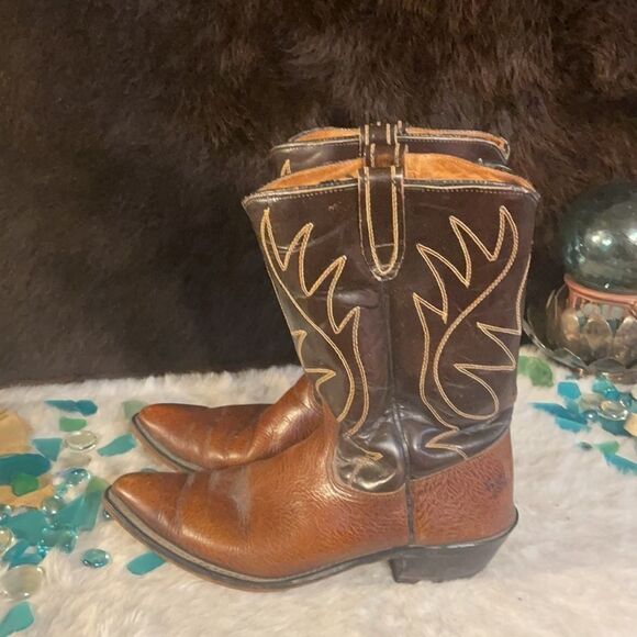Circle A cowboy boots 10 (4828) - Picture 9 of 12